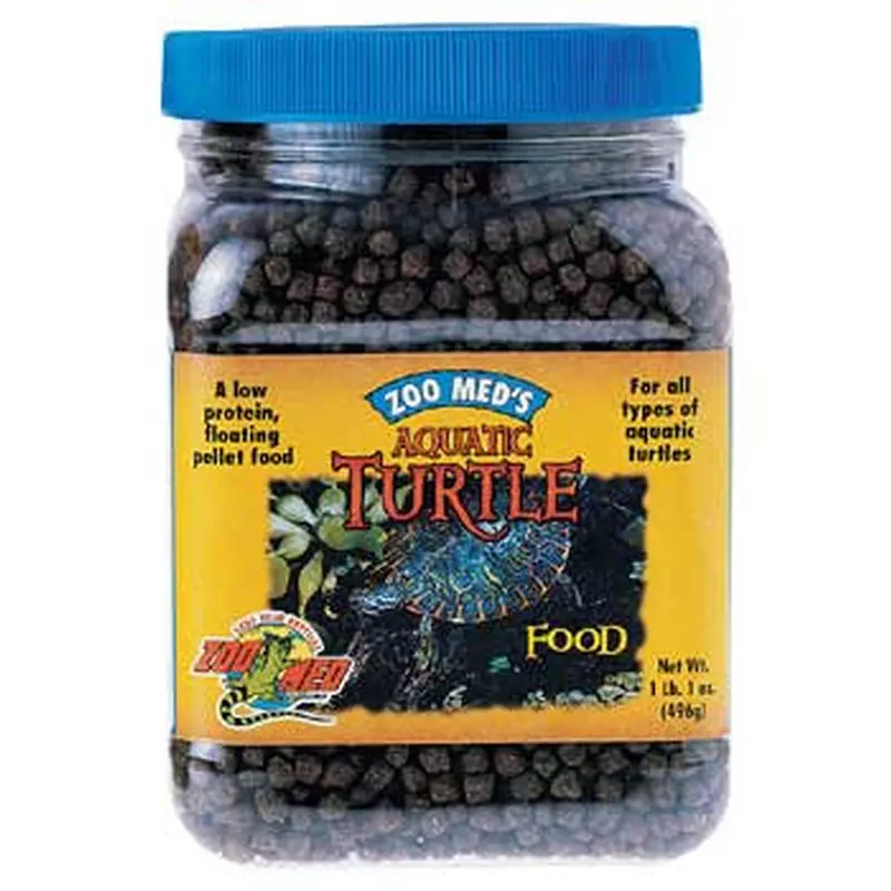 Zoo Med Natural Aquatic Turtle Food Growth Formula Dry Food 54 oz