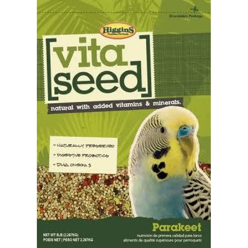 Higgins Vita Seed Parakeet 5lb 
