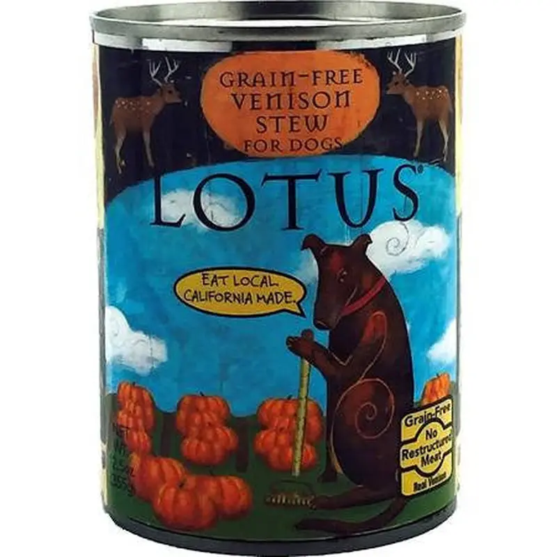 Lotus Cat Stew Grain Free Venison 12.5oz 