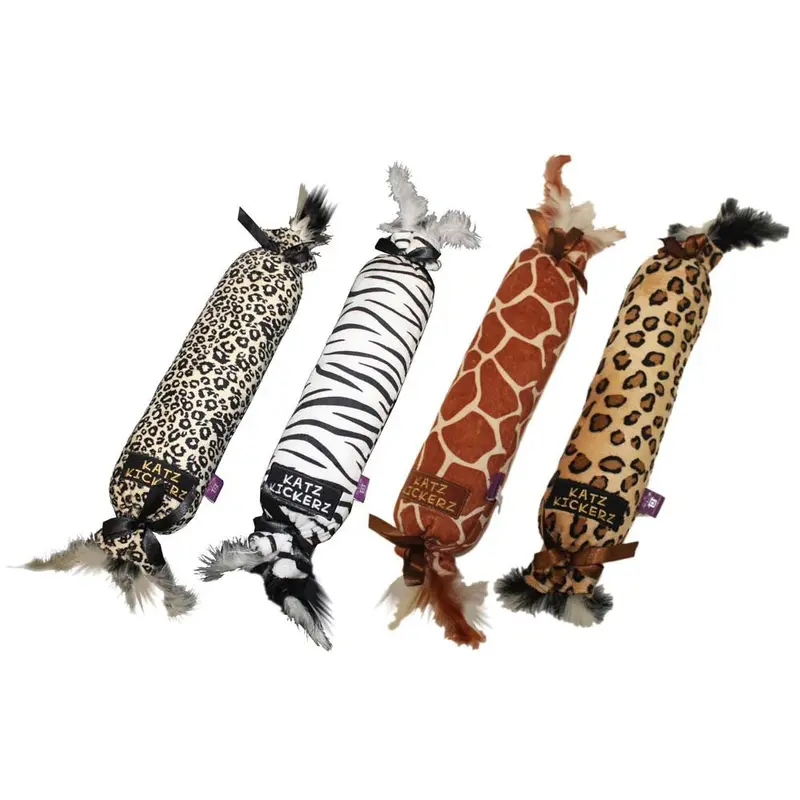 Multipet Katz Kuddlerz Catnip Plush Cat Toy Assorted 17 in