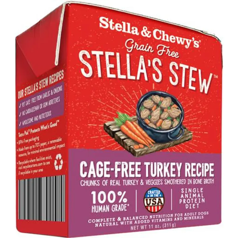 Stella & Chewy's Stella's Stews Cage-Free Turkey Recipe 11 oz. 