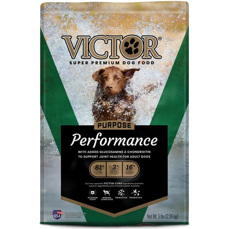 Victor Super Premium Dog Food Purpose Performance Dry Dog Food Beef 5lb
