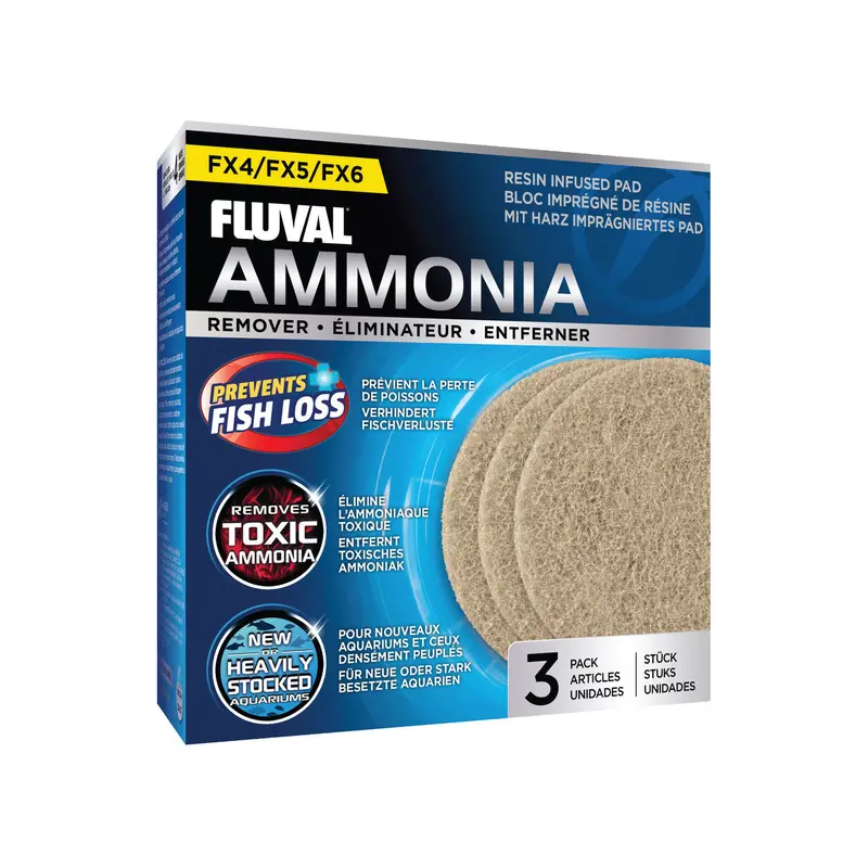 Fluval FX4/FX6 Ammonia Remover Pad, 3 pcs