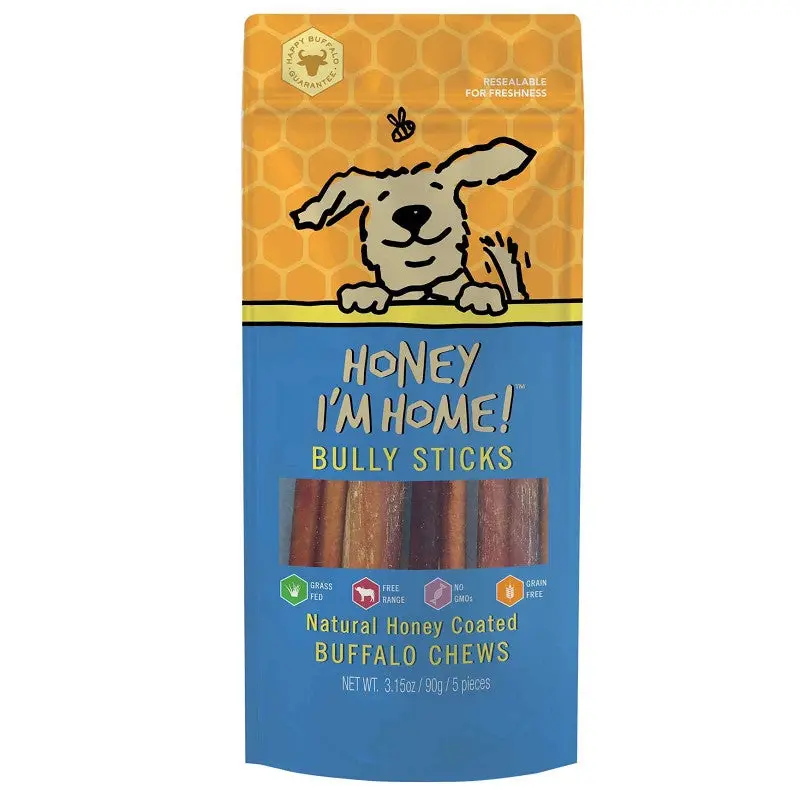 Honey D Buf Bully 6" 5pk