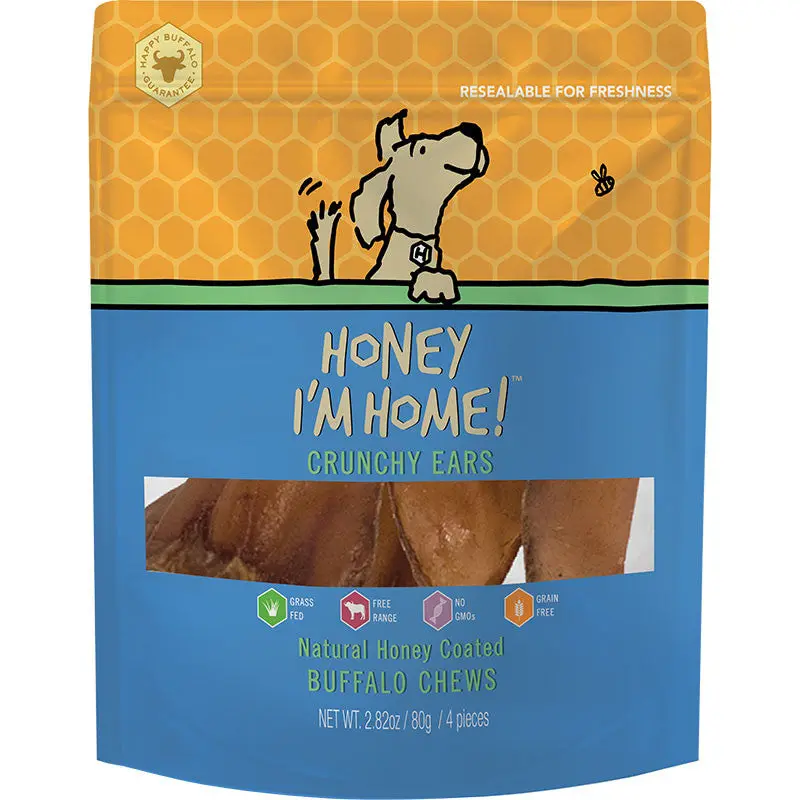 Honey D Buf Ears 4pk