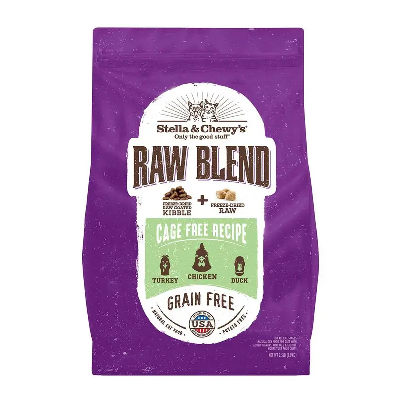 Stella & Chewy's Cat Raw Blend Poultry 10lb 
