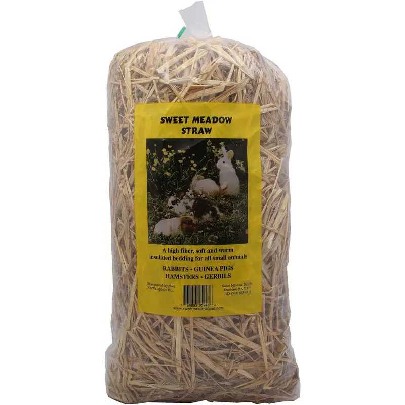 Sweet Meadow Farm Straw for Small Animals 15 oz