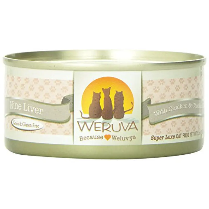 Weruva Nine Liver Canned Cat 24/5.5oz. 