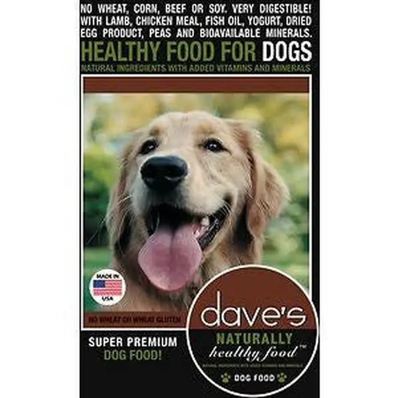 Dave's Pet Food Dog Naturally Healthy Adult 18lb 