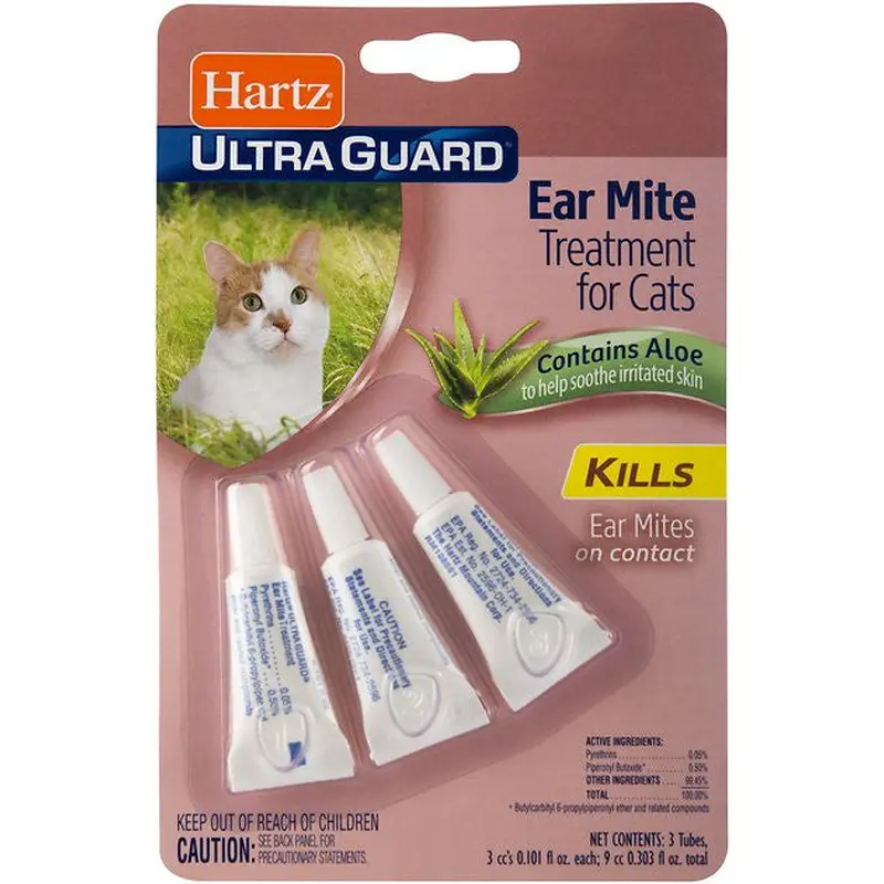 Hartz Ultra Guard Earmite Trtment Cat .18oz 