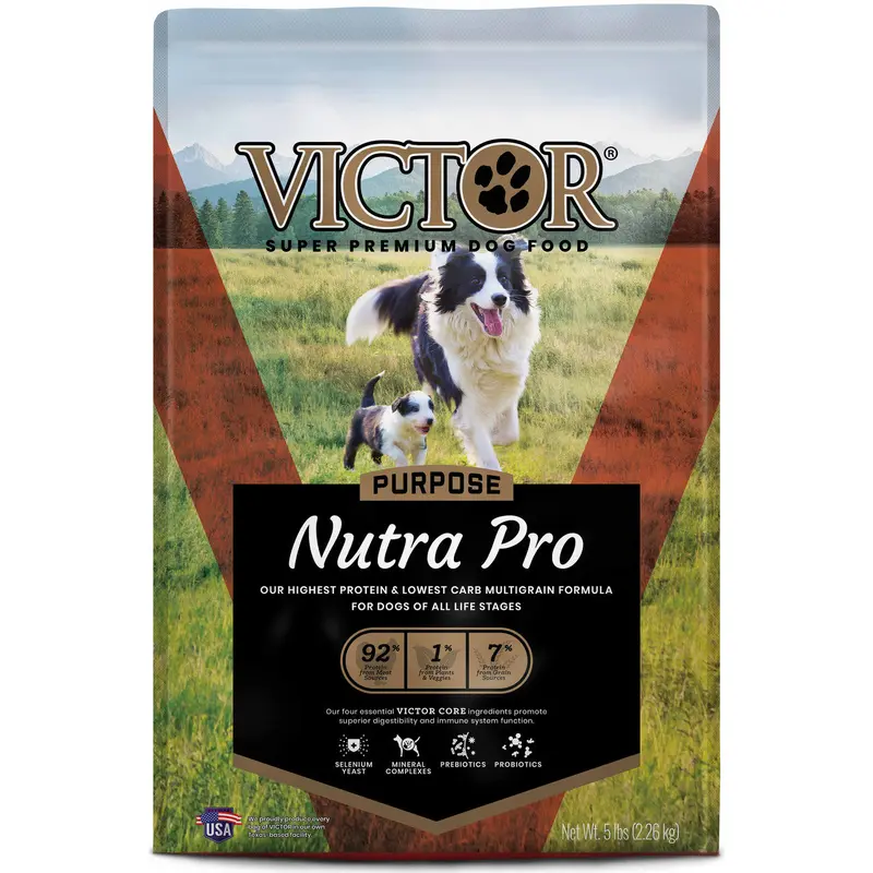 Victor Super Premium Dog Food Purpose Nutra Pro Dry Dog Food Chicken 5lb