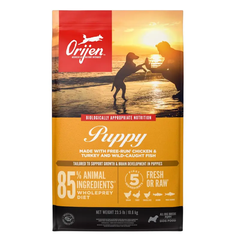 Orijen Chicken & Turkey Puppy Dry Dog Food 25lb