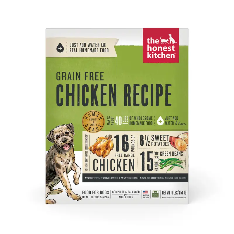 The Honest Kitchen Grain Free Dehydrated Dog Food - Chicken - 10lb