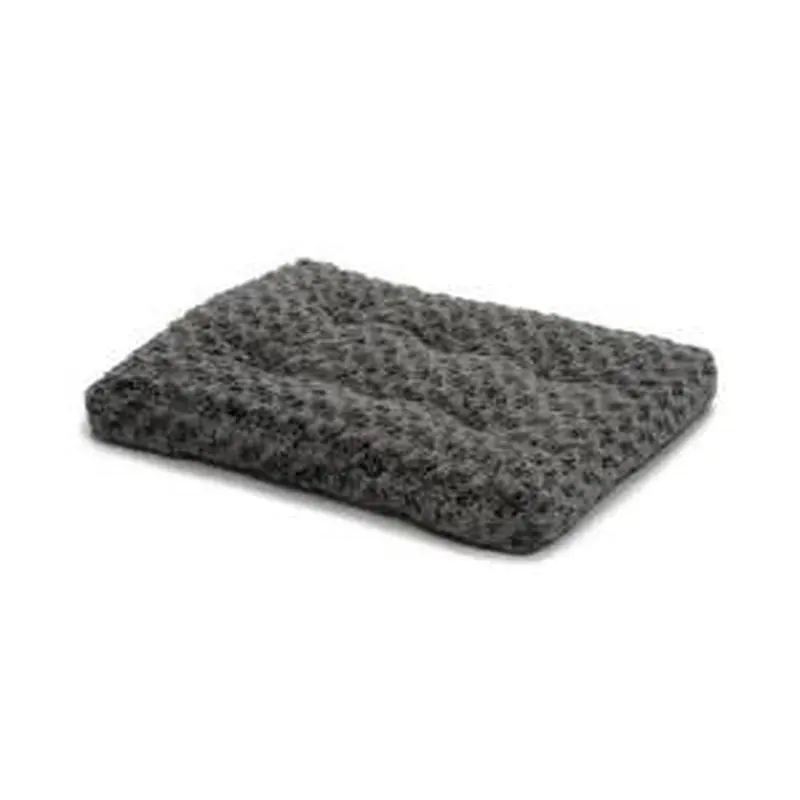 Midwest lb40624SGB Quiet Time Ombre Swirl Bed 23X18 Charcoal Fur 