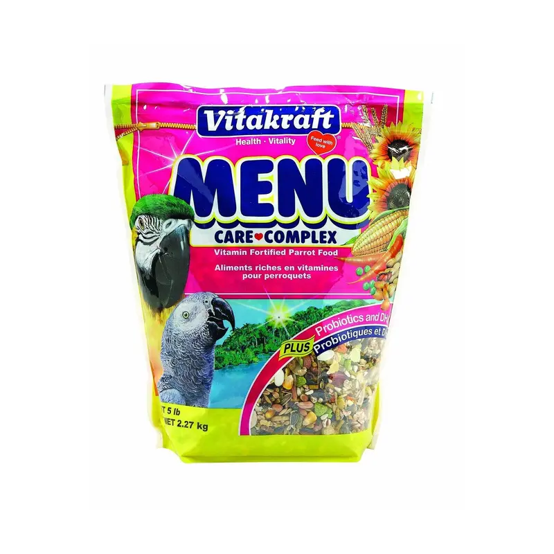 Vitakraft Menu Parrot Food 5lbs