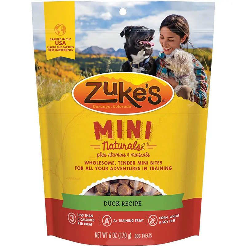 Zuke's Mini Naturals Duck Recipe 6oz 