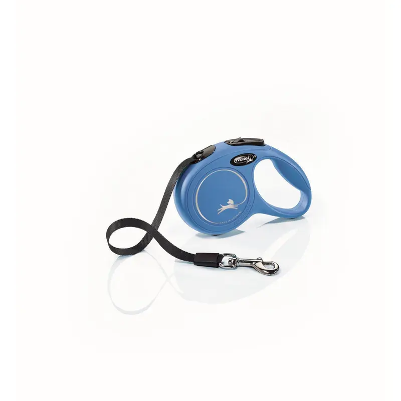 Flexi Flexi Classic Nylon Cord Dog Leash Blue 10ft XS up to 26lb