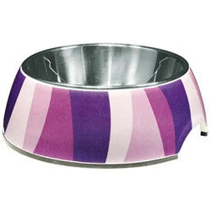 Hagen Dogit Style Bowl Purple Wild Stripes Extra Small 73721