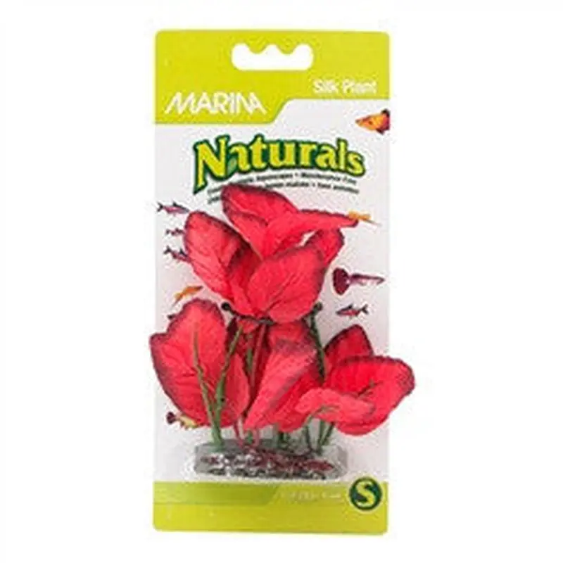 Marina Naturals Red Foreground Silk Plant Pp117