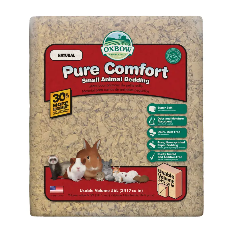 Oxbow Animal Health Pure Comfort Small Animal Bedding Natural 56L