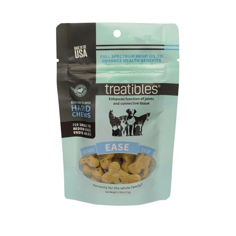 Treatibles Grain Free Small Blueberry Chew 14ct 