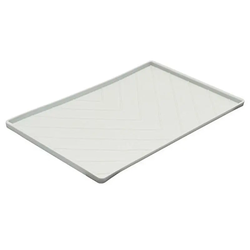 Mess D Mat Slcn Rods Lt Gry Lg
