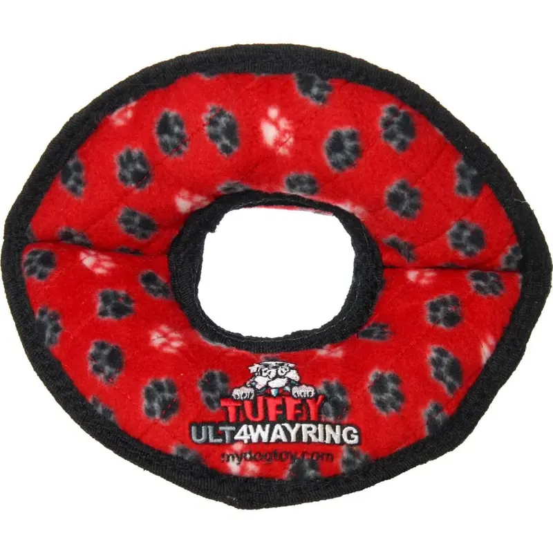 Tuffy Ult 4way Ring Paw Red