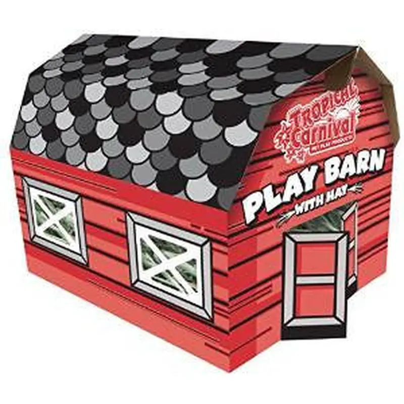 F.M. Brown's Tropical Carnival Play Barn with Hay 8Z 
