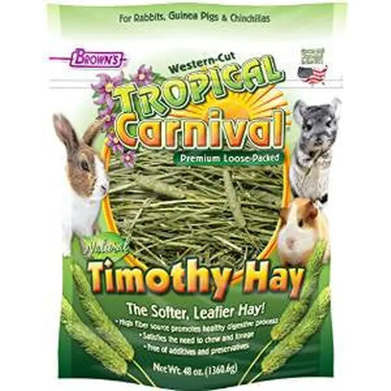 F.M Brown's Tropical Carnival Timothy Hay 48z 
