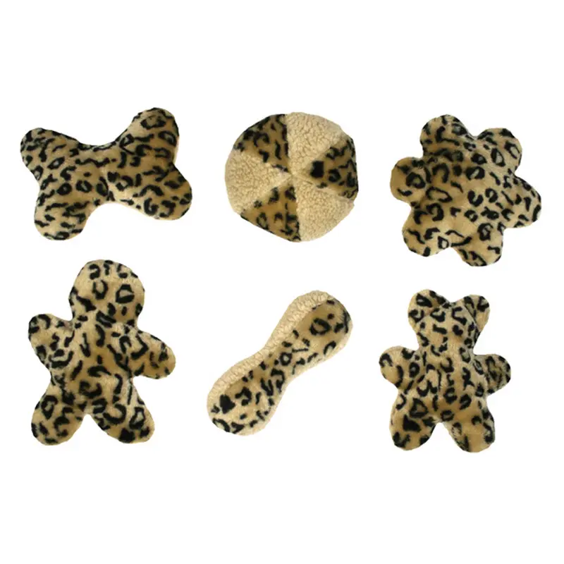 Mammoth Jungle Plush Dog Toys Assorted 54 Piece