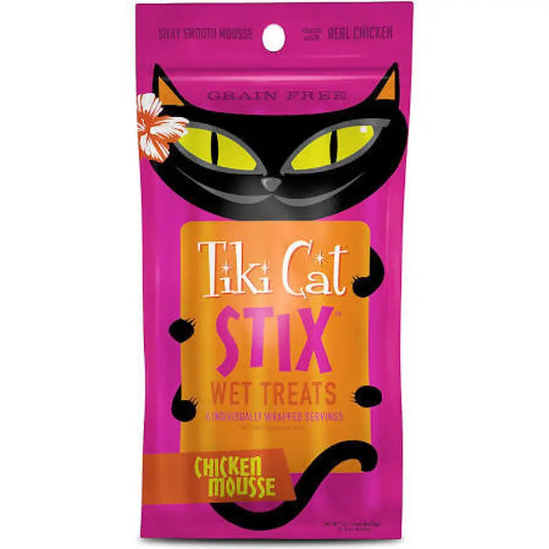 Tiki Cat Stix Chicken Mousse 12/3Z 
