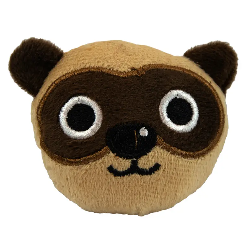 Marshall Ferret Face Toy Tan, Brown One Size