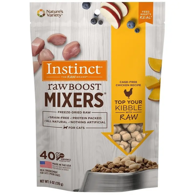 Nature's Variety Raw Boost Mixers Cat 6 oz 