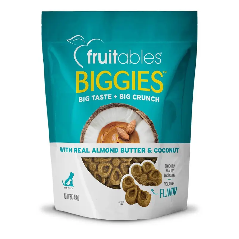 Fruitables Biggies Almond Butter & Coconut 4 / 16 oz