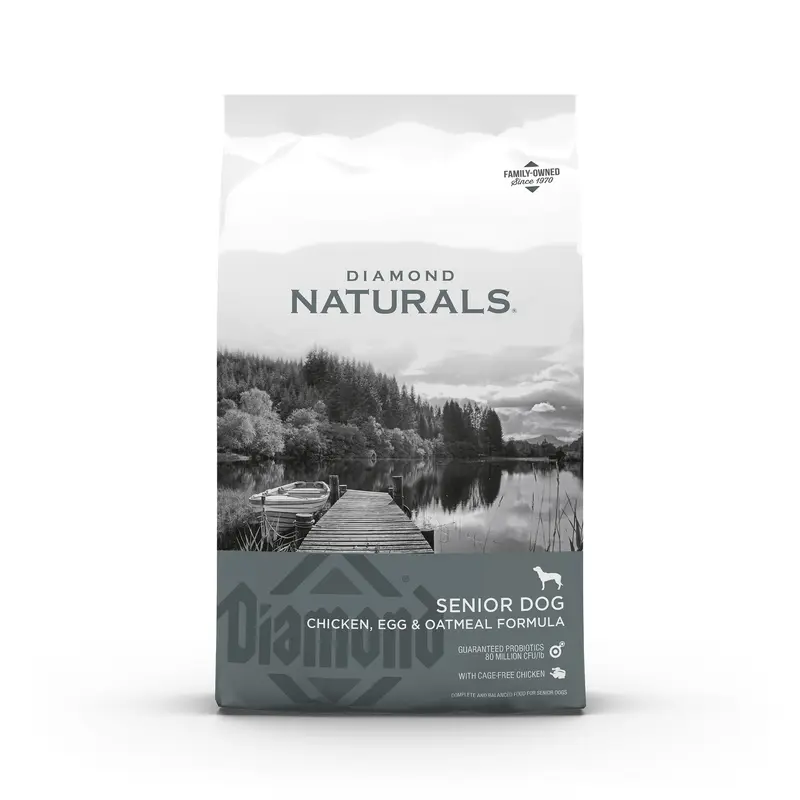Diamond Naturals Senior Dry Dog Food, 35 Lb