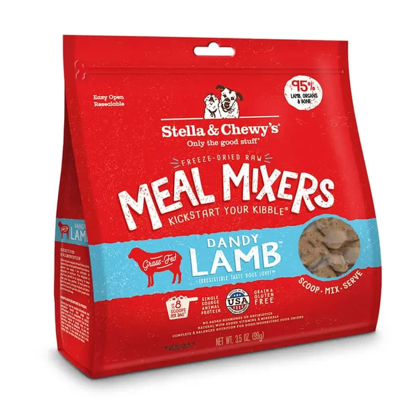 Stella & Chewy's Dandy Lamb Meal Mixers Dog Food 18oz