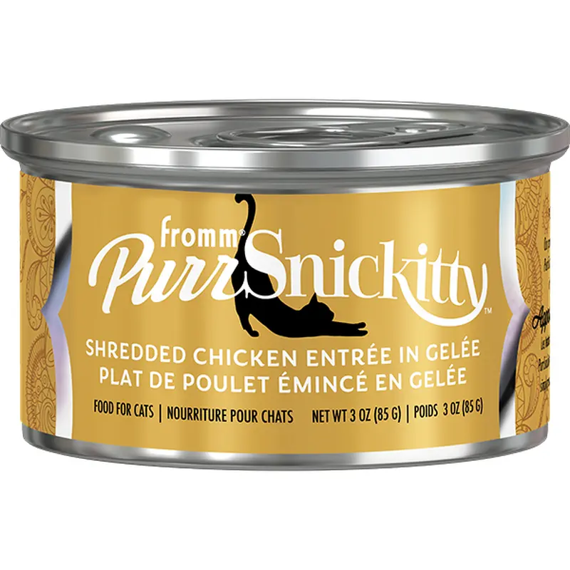 Fromm Cat PurrSnickitty Shredded Chicken in Gelee 3oz
