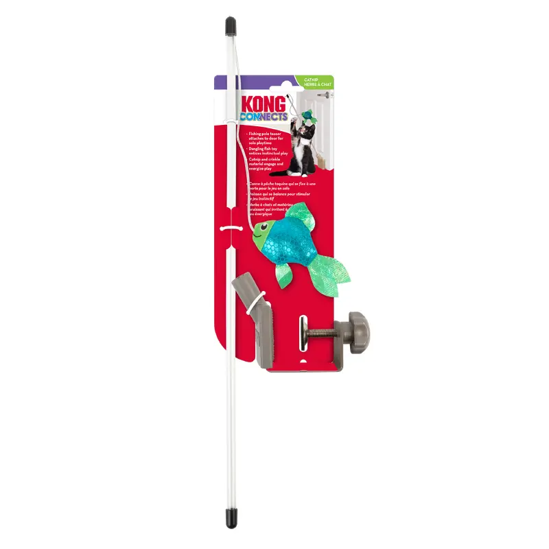 Kong  Cat Toy Connects Angler Door Teaser