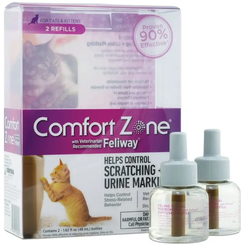Comfort Zone Cat Calming Diffuser Refill  48ml 2pk