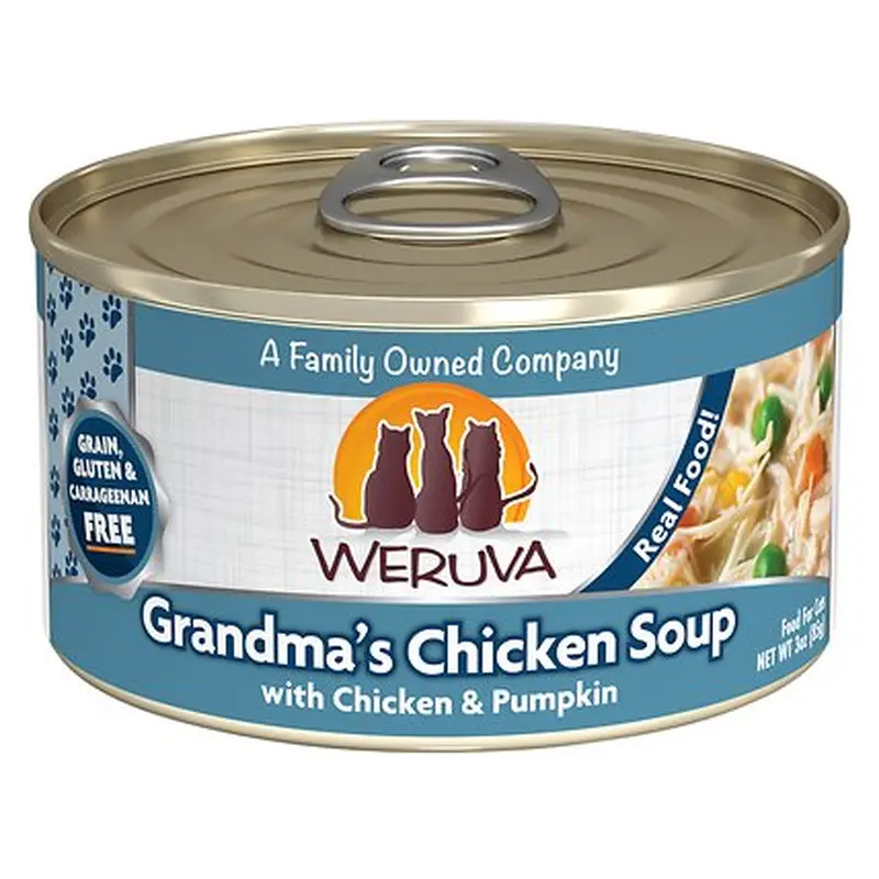 Weruva Cat Grain-Free Grandma's Chicken Soup with Chicken & Pumpkin