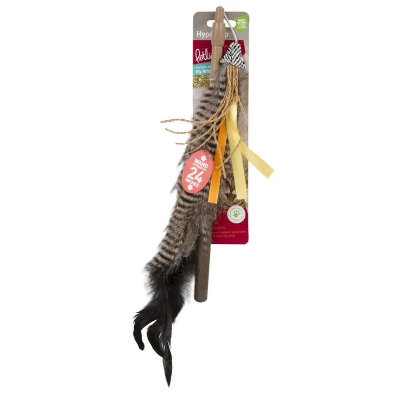 Petlinks Safari HappyNip Fly Wild Wand Cat Toy