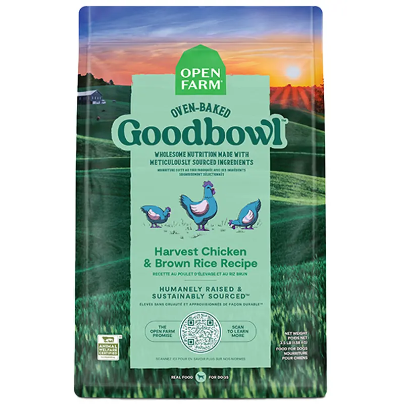 Open Farm Dog GoodBowl Chicken & Brown Rice 22 lb