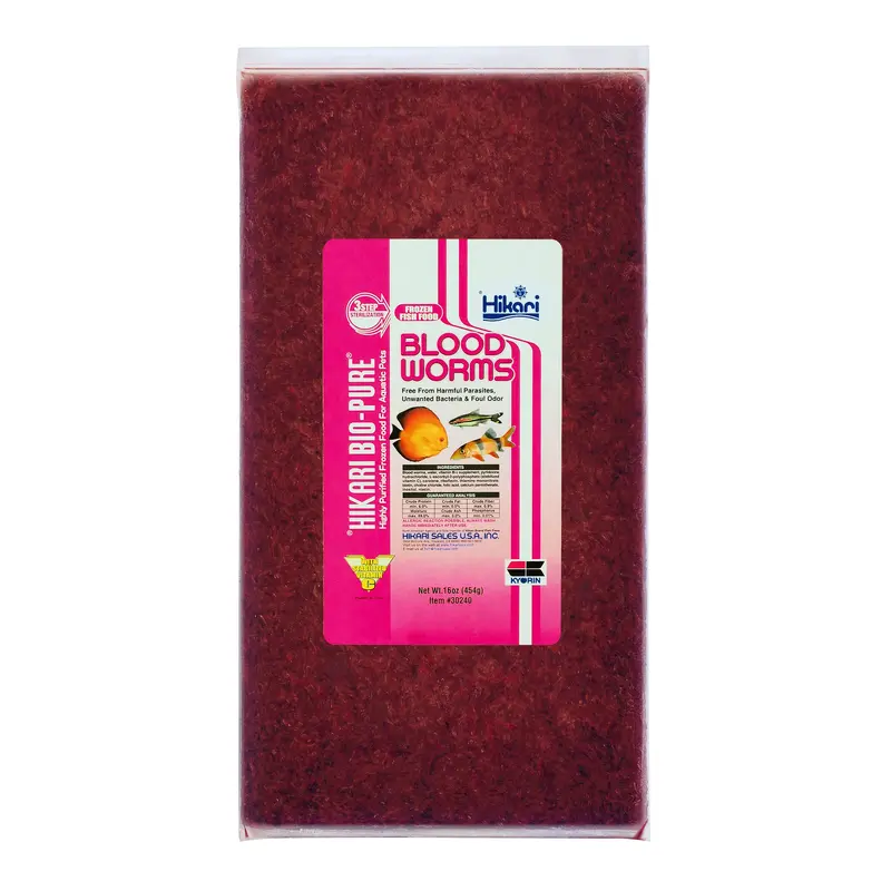 Hikari - Frozen Blood Worms Treat