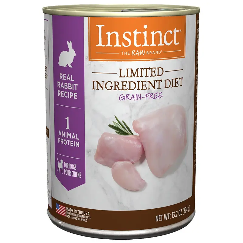 Instinct Grain Free LID Rabbit Canned Dog Food