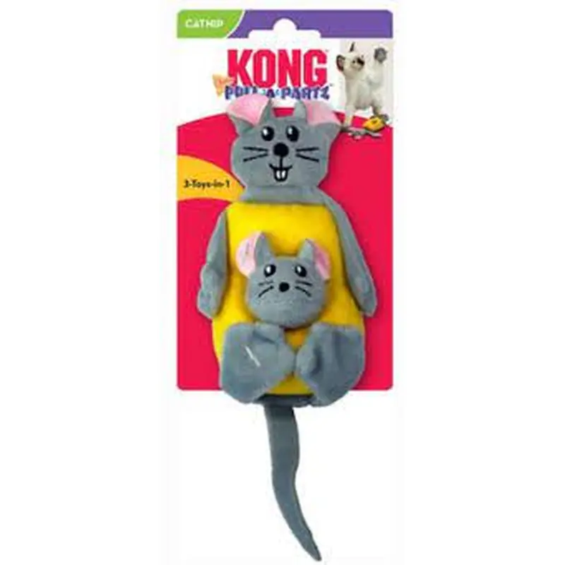 Kong Cat Pull A Partz Cheese
