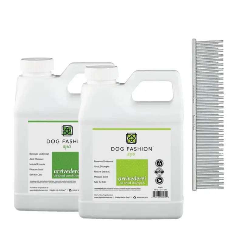 Arrivederci De-Shedding 16oz Set by Dog Fashion Spa
