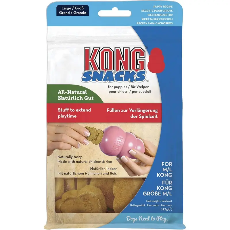 Kong Snacks Puppy Dog Treats - Large
