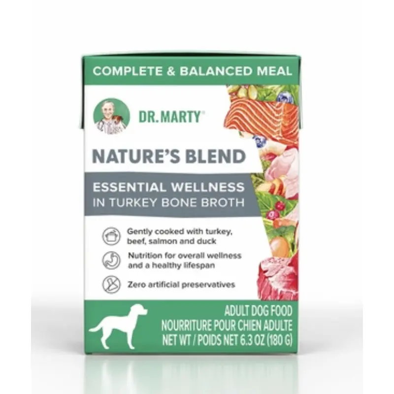 Dr. Marty Essential Wellness Turkey, Beef, Salmon & Duck Tetra Pack