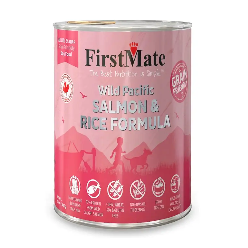 FirstMate Grain Friendly  Wild Pacific Salmon & Rice