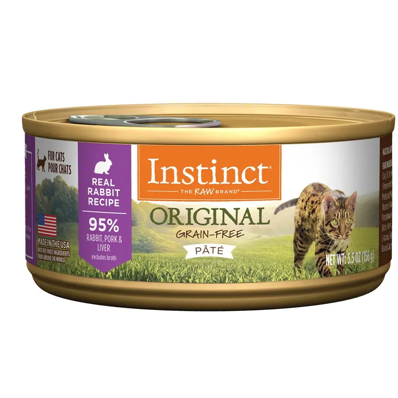 Nature's Variety Instinct Cat Grain-Free Real Rabbit Recipe